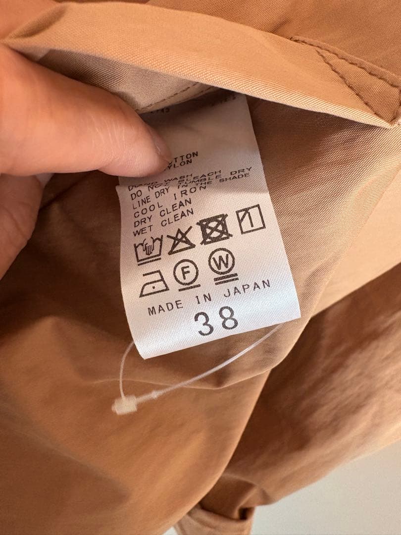 plage テントコート　キャメル