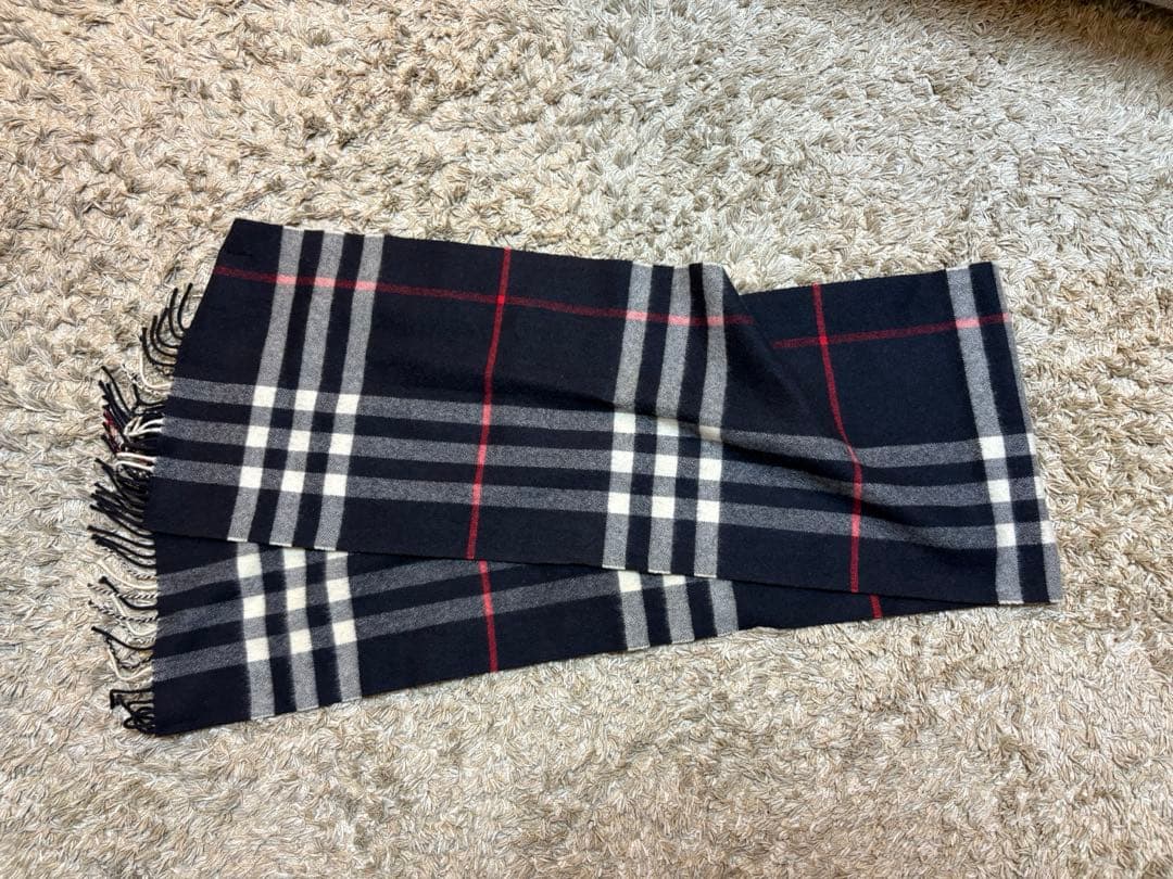 Burberrys バーバリー　カシミヤ100% ノバチェック