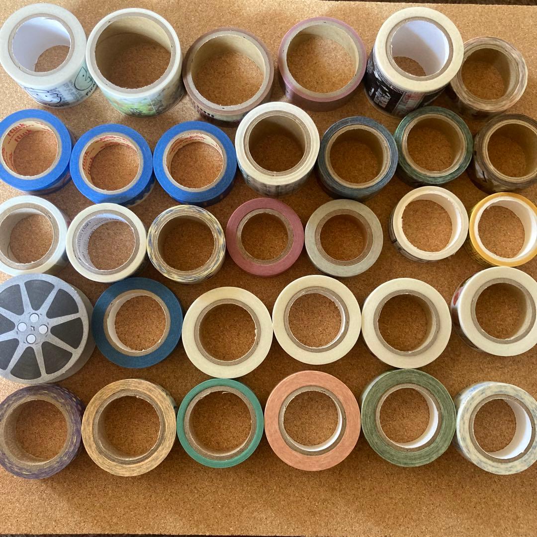 【期間限定価格】マスキングテープ他139点セット/無印良品2段引き出し収納付き