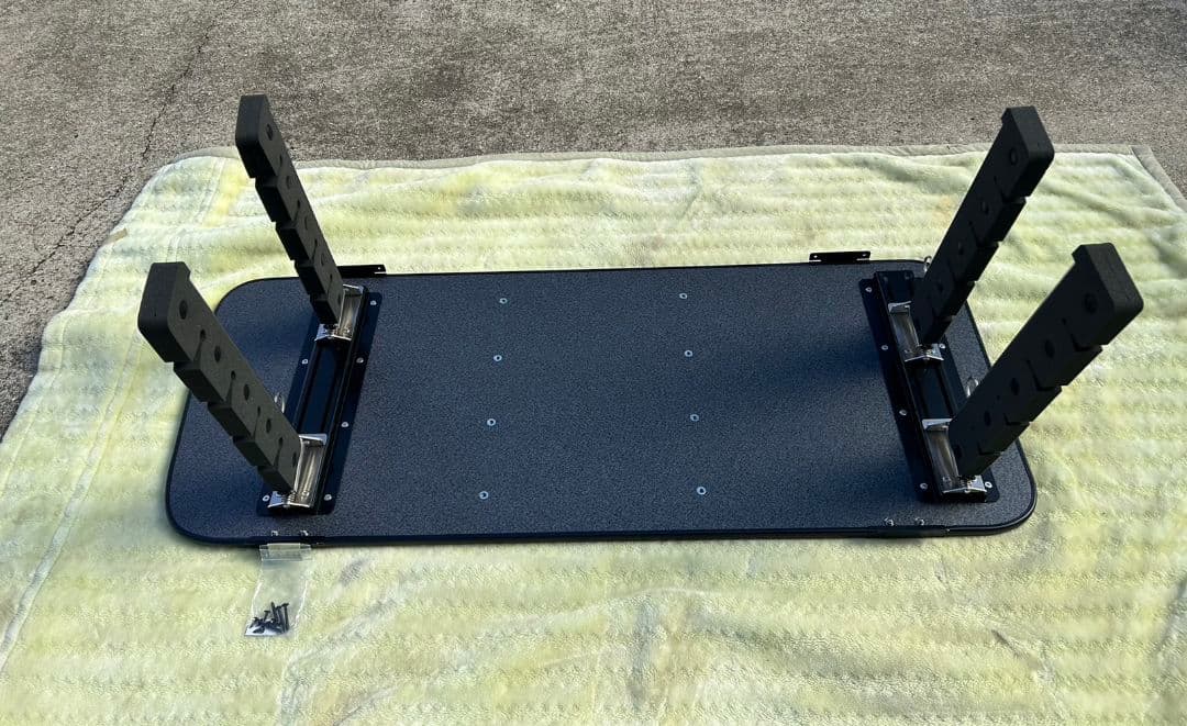 T*o様 ハイエース オグショー ウィンドウパネル ESサイドロッドホルダー付セ