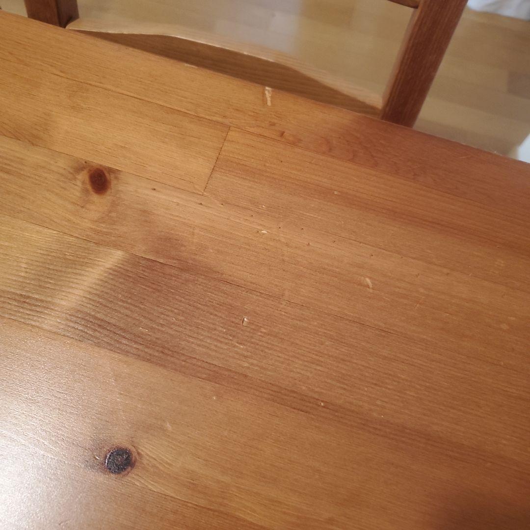 【引取り限定】　IKEA ヨックモック　テーブル&チェア　セット