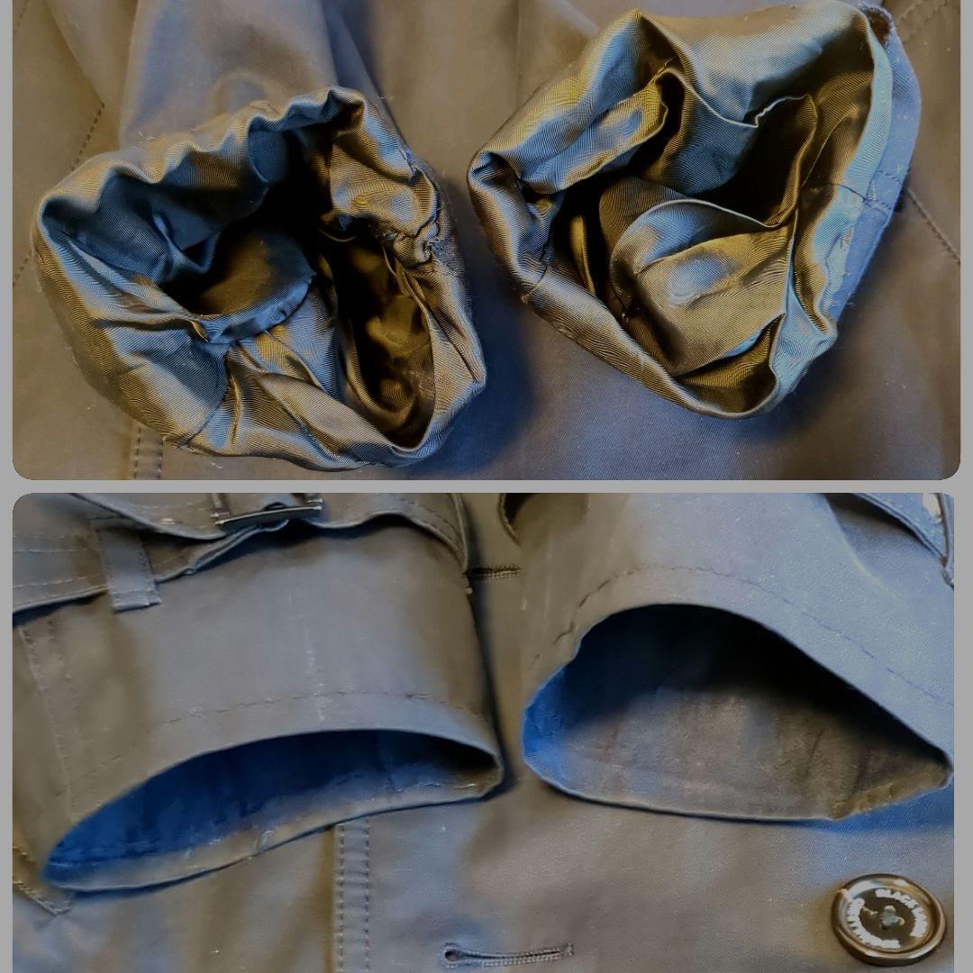 美品　ブラックレーベルCB　トレンチコート　ダブル　ライナー付　チェック