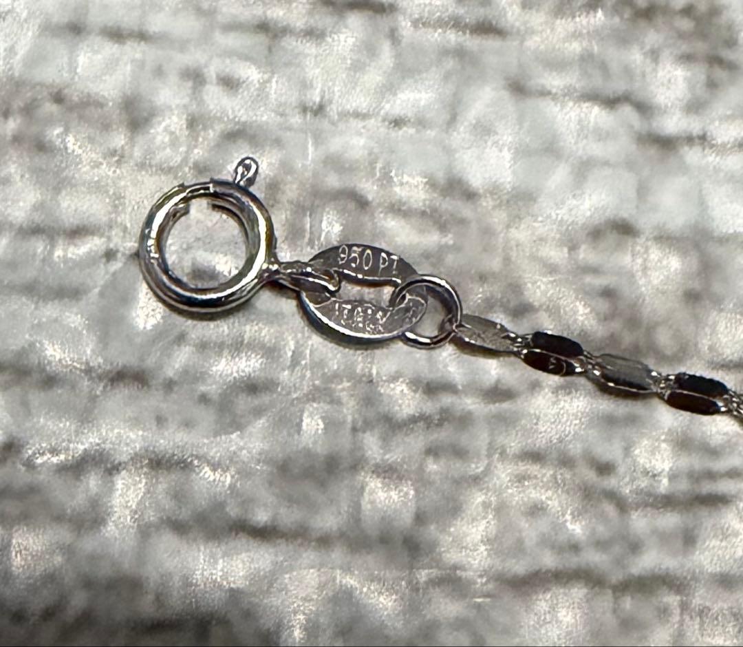 プラチナ　ブレスレット　PT950 18cm〜19cm メンズ　レディース