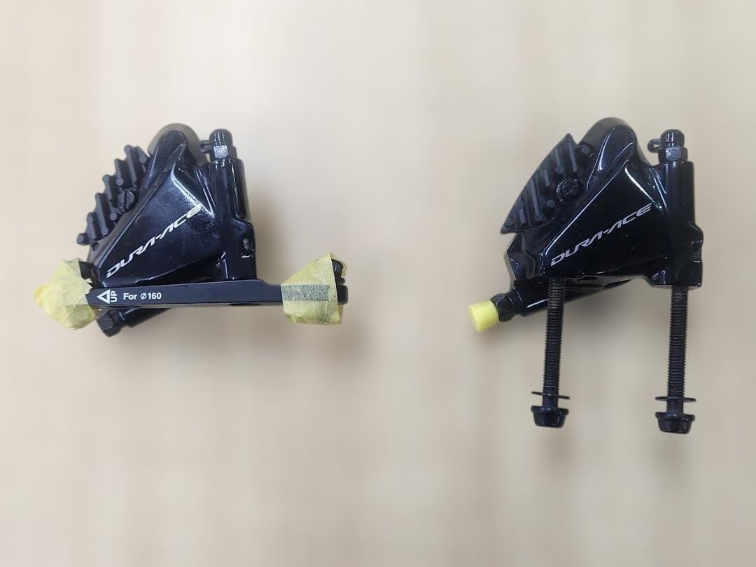 中古シマノ　デュラエース ディスクブレーキキャリパーBR- R9170　前後1P