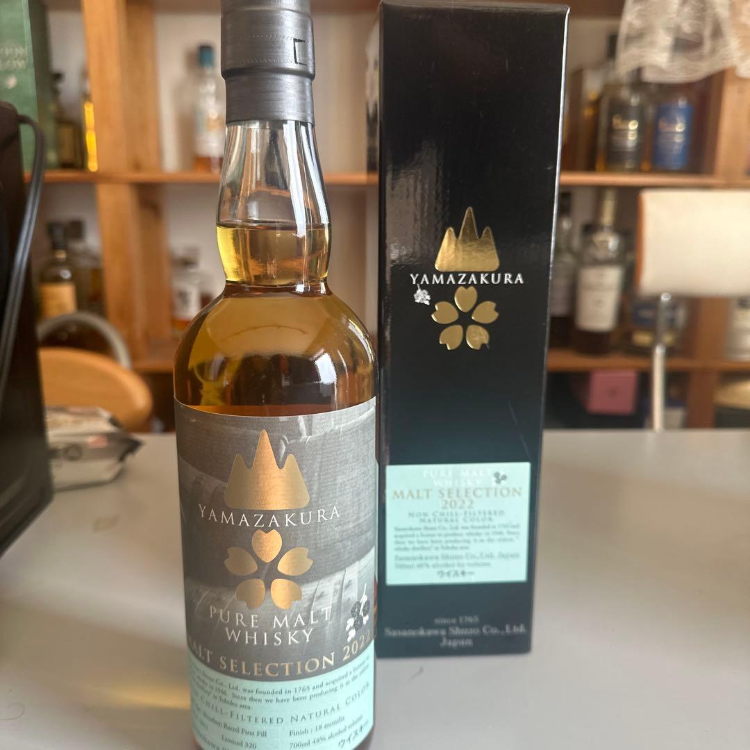 未開栓 YAMAZAKURA 山桜モルトセレクション2022箱付きピュアモルト