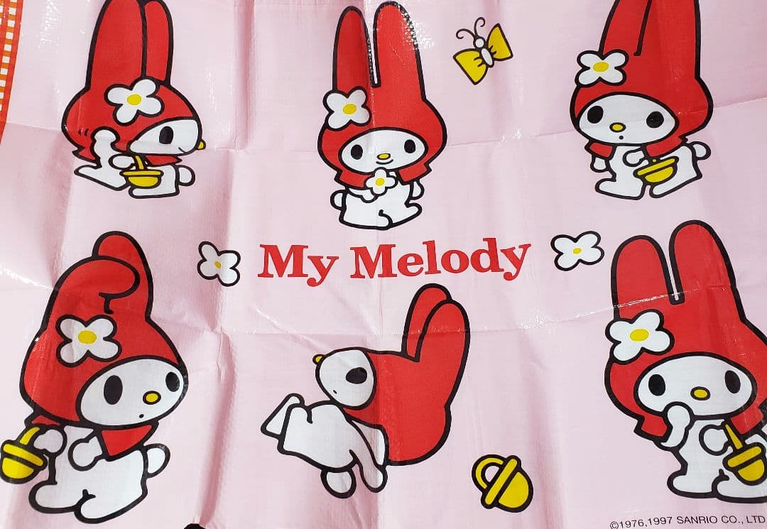 希少 レトロ サンリオ マイメロディ お弁当箱 おかずケース レジャーシート