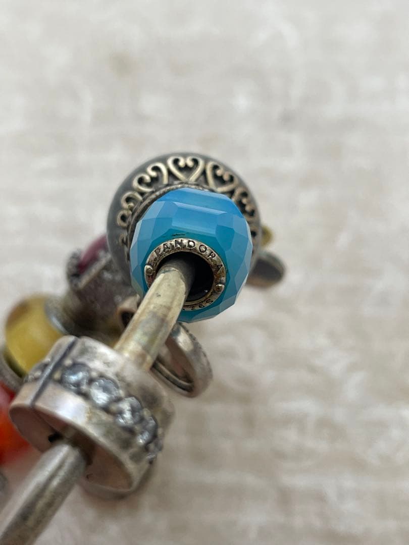 PANDORA ブレスレット　チャーム付き