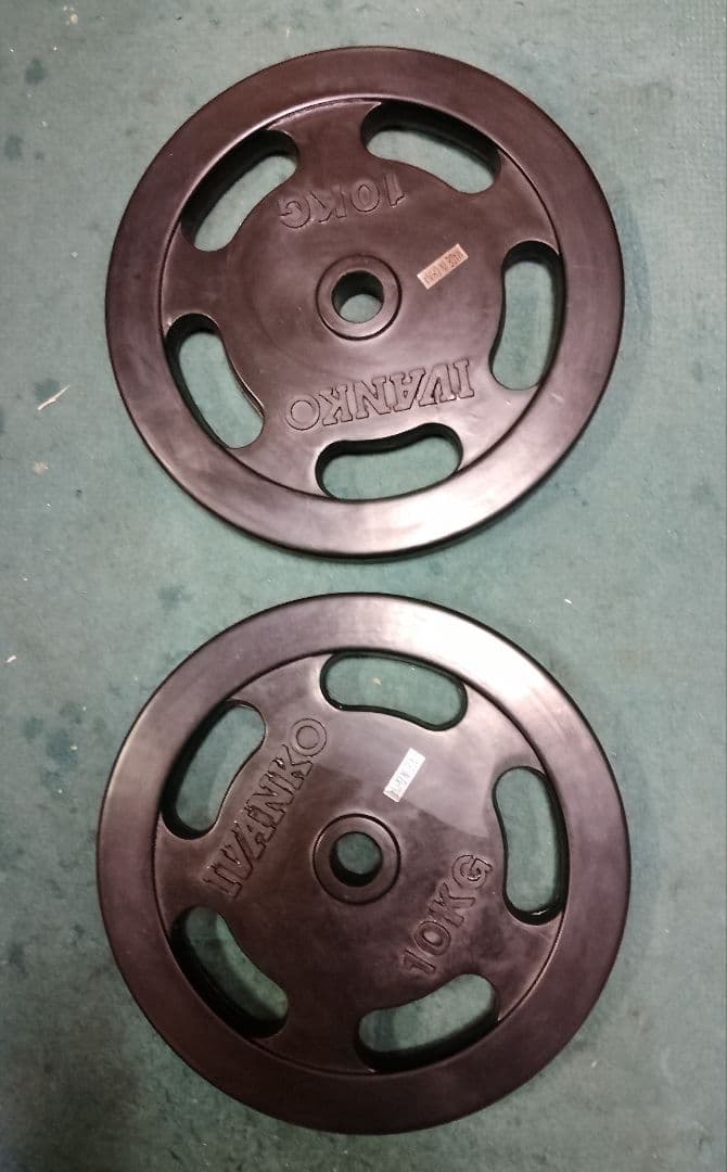 IVANKO 10kgプレート2枚 RUBKZ -10