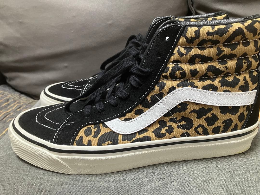 VANS アナハイム 38dx SK8-HI レオパード柄
