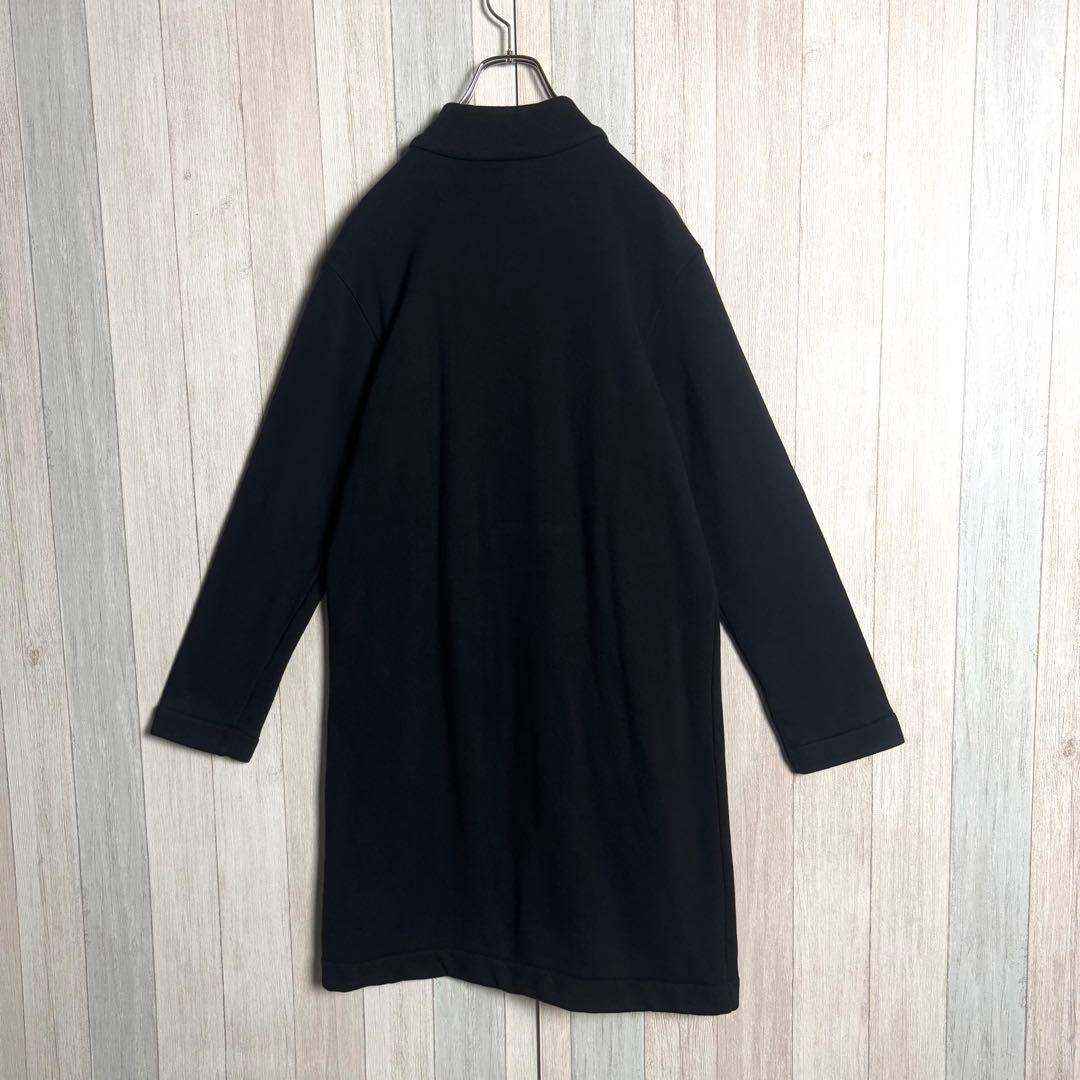 3280【希少デザイン・美品】アニエスベー スタンドカラー ロングコート