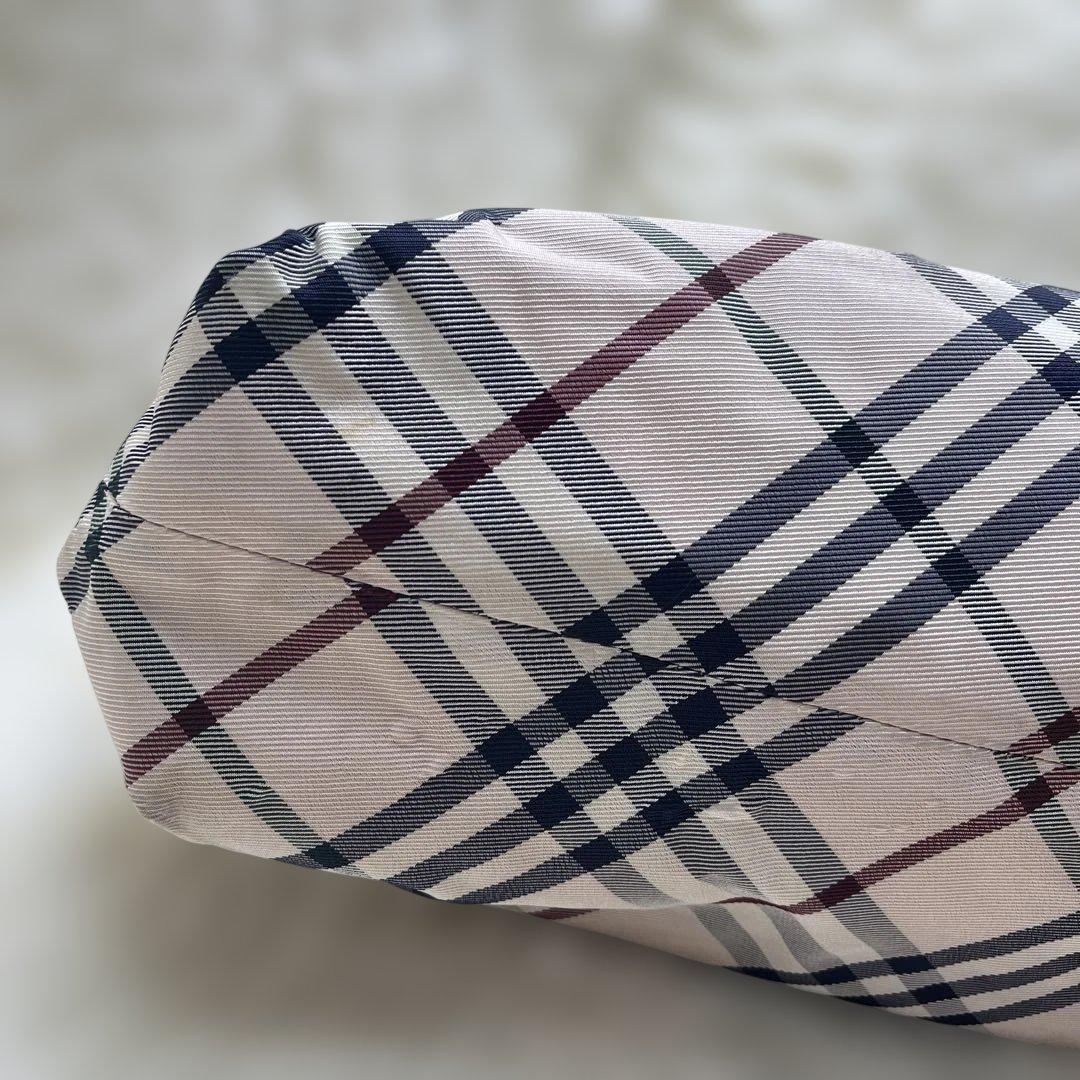 BLUELABEL バーバリーブルーレーベル トートバッグレザー 肩掛け ピンク