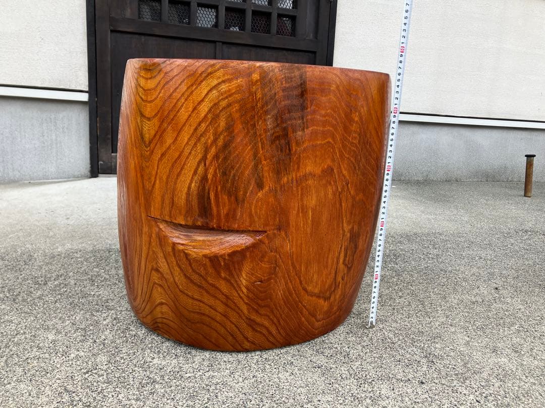 木製餅つき臼 フルメンテ済み 9弾