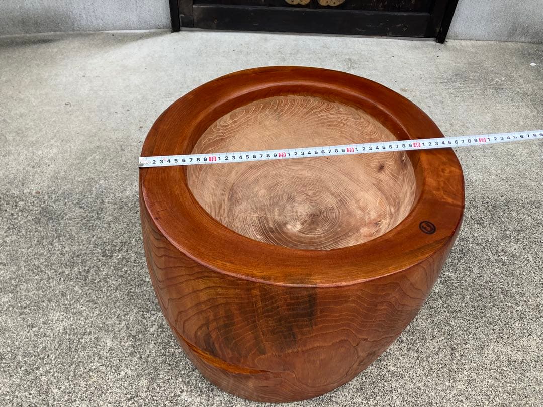 木製餅つき臼 フルメンテ済み 9弾