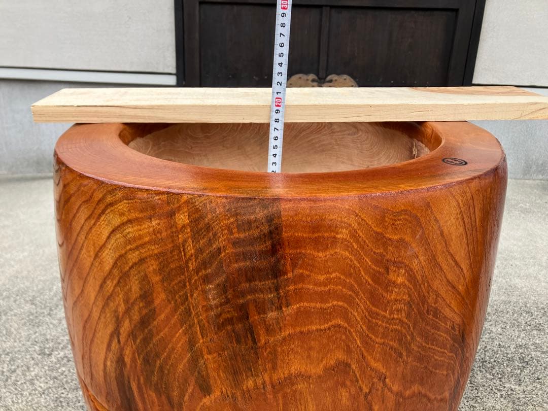 木製餅つき臼 フルメンテ済み 9弾