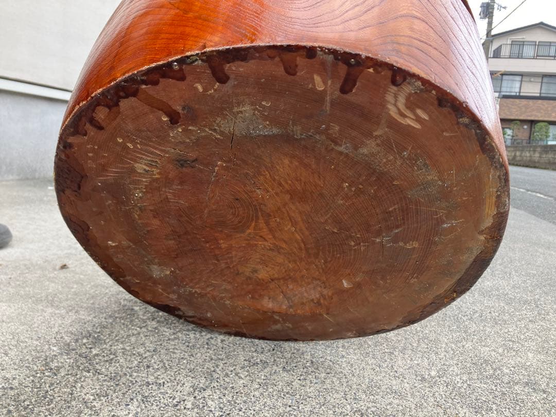 木製餅つき臼 フルメンテ済み 9弾