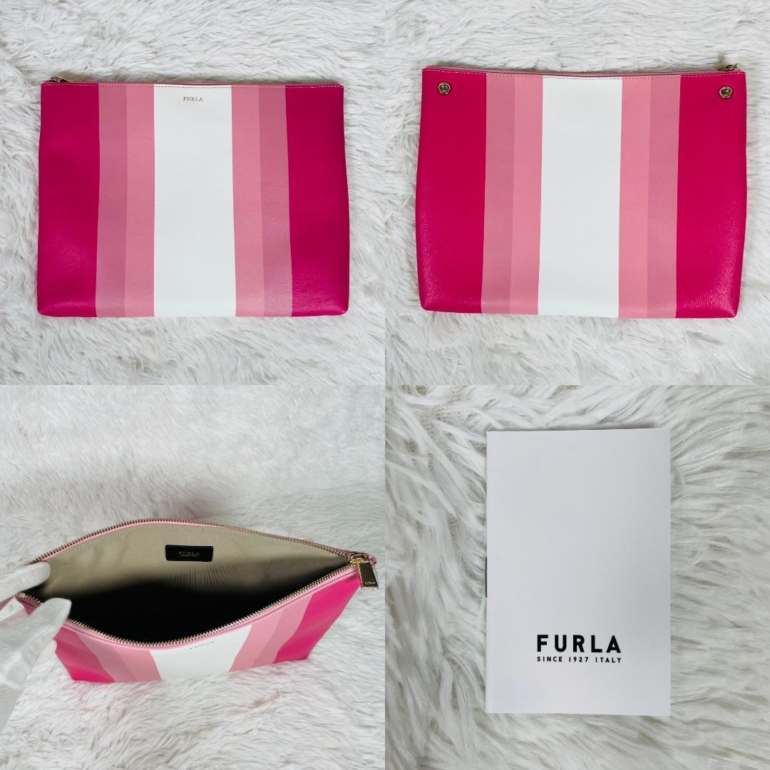 新品未使用 FURLA トートバッグ パラダイス Mサイズ A4対応 ピンク 1