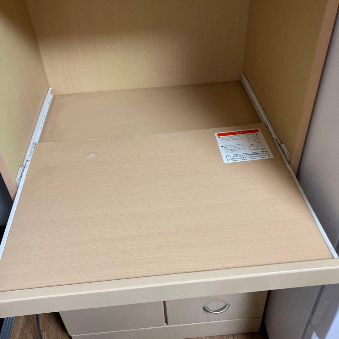 【送料込】レンジ台 レンジボード　キッチンボード　レトロ家具