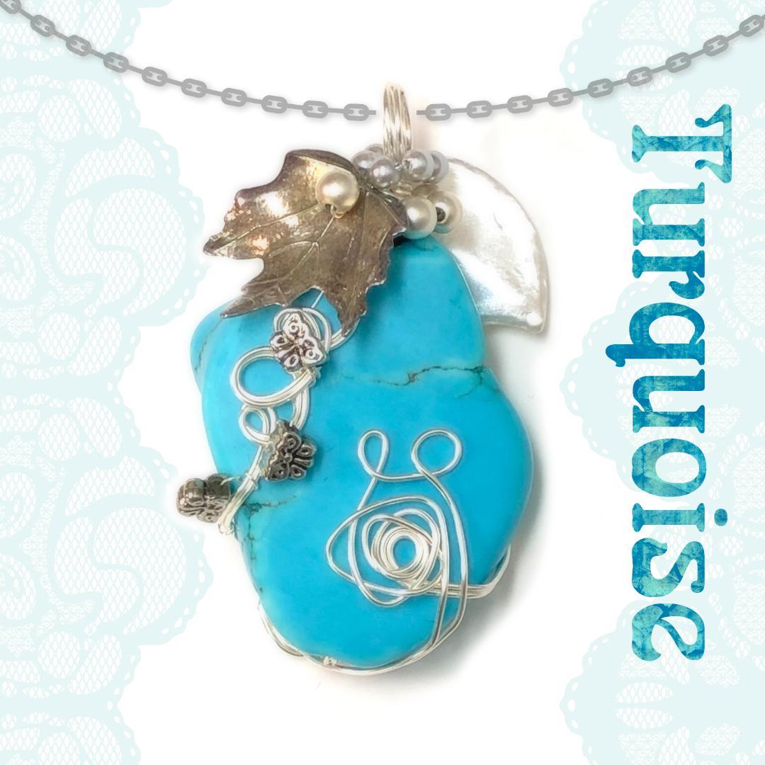 パワーストーンペンダント ターコイズ 01