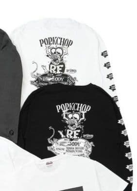 ポークチョップ×ラットフィンク　限定ロンT