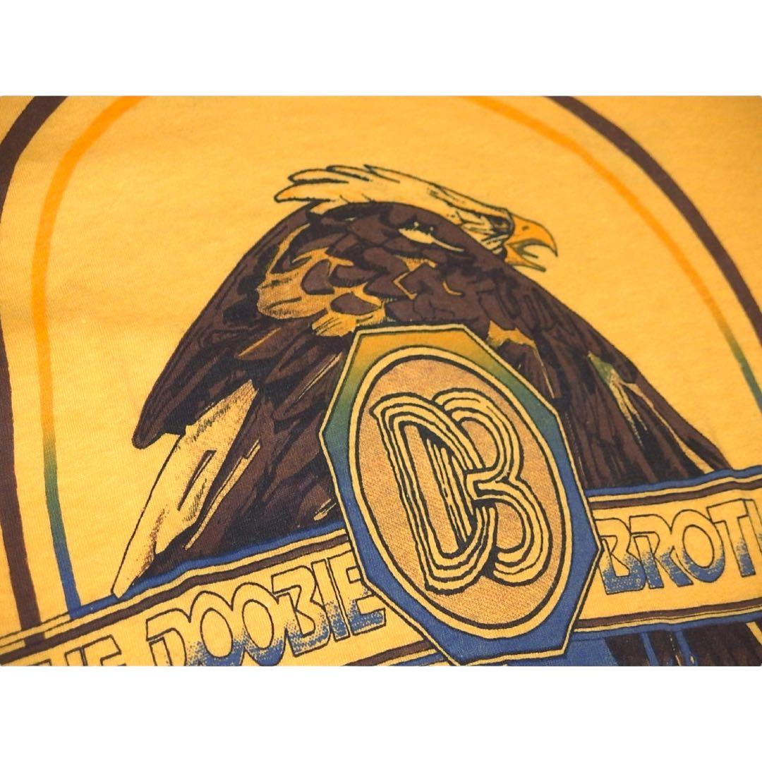 ▪️70s DOOBIE BROTHERS TEE ドゥービーブラザーズ 黄色