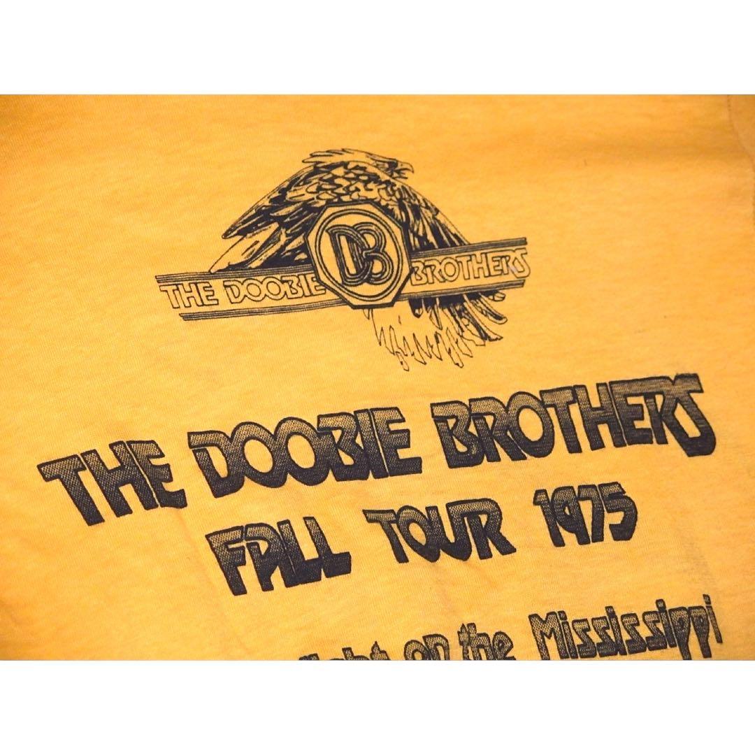 ▪️70s DOOBIE BROTHERS TEE ドゥービーブラザーズ 黄色