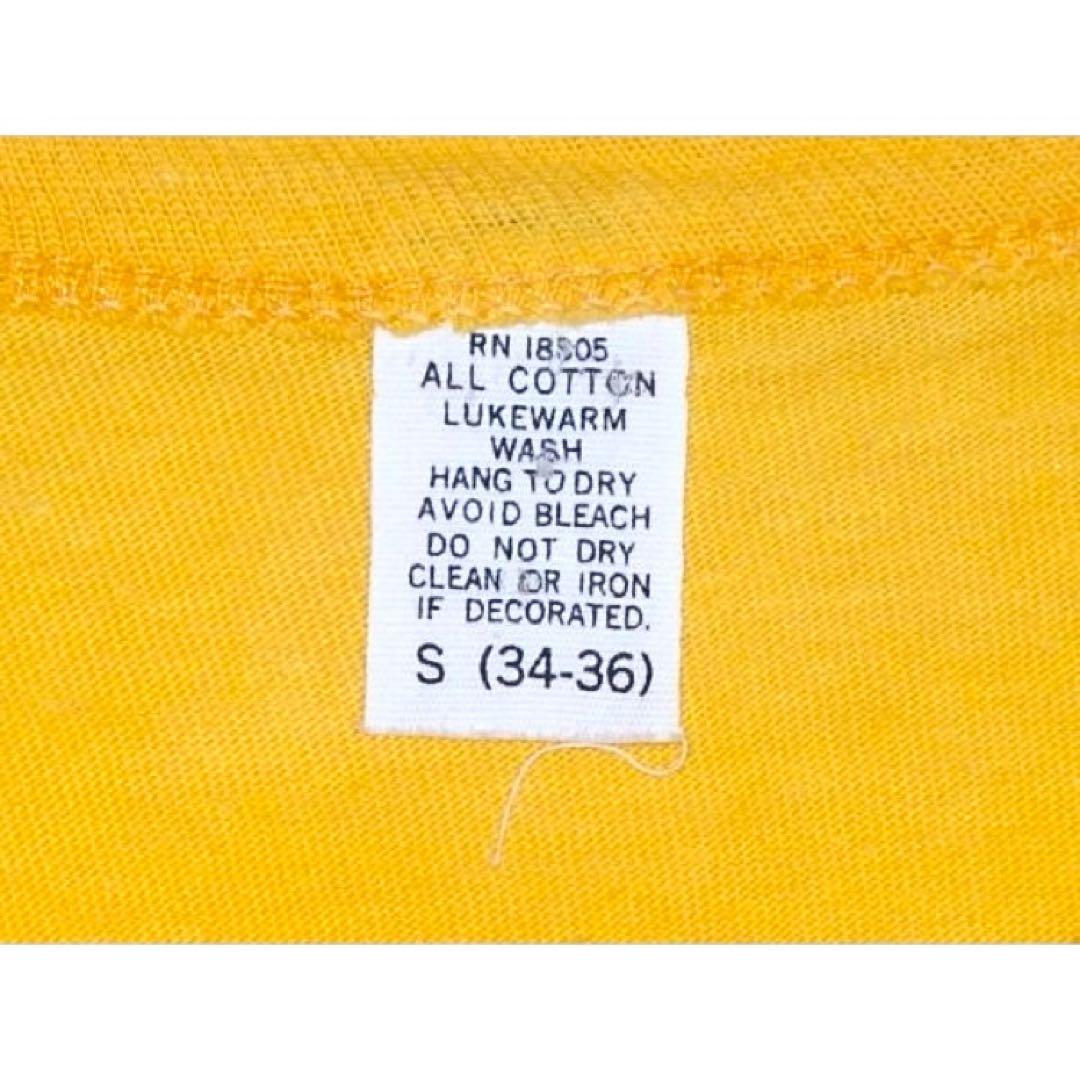 ▪️70s DOOBIE BROTHERS TEE ドゥービーブラザーズ 黄色