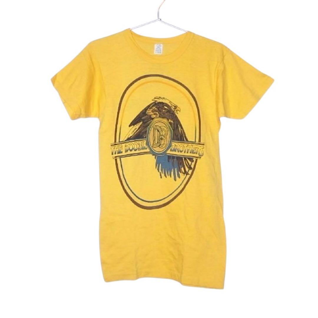 ▪️70s DOOBIE BROTHERS TEE ドゥービーブラザーズ 黄色