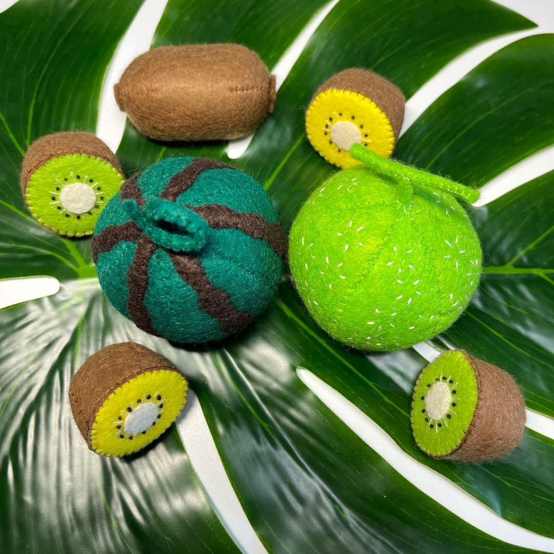 フェルト オーダー 完全休止中。おままごと 食育