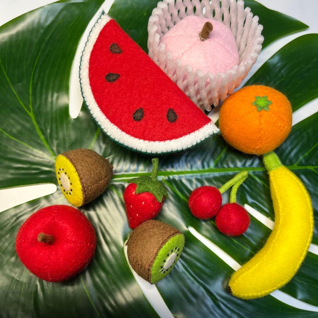 フェルト オーダー 完全休止中。おままごと 食育