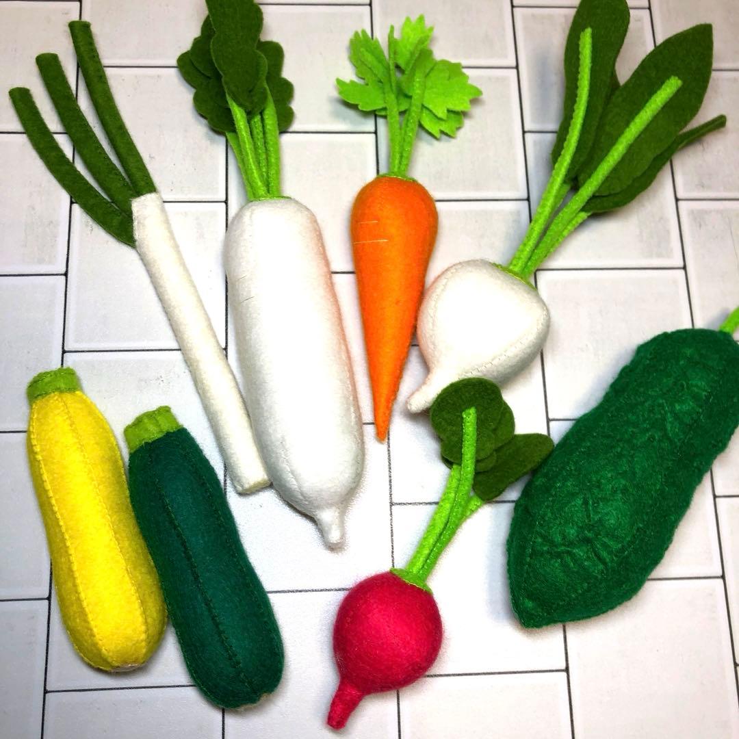 フェルト オーダー 完全休止中。おままごと 食育