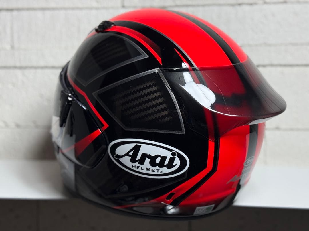 アライ(Arai) ASTRO GX SPINE レッド　（61.62センチ）