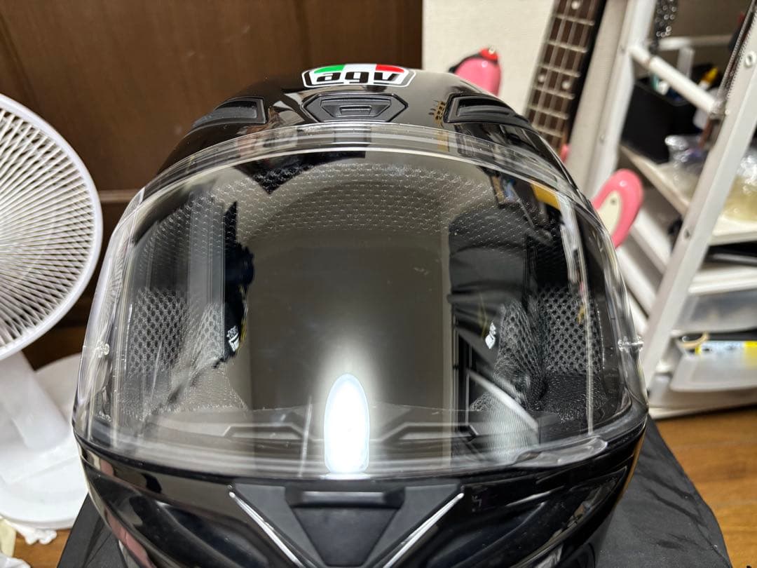 AGV ブラック フルフェイスヘルメット