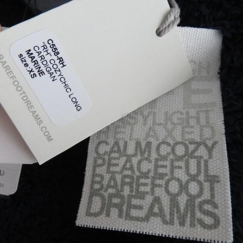 新品 BAREFOOT DREAMS ベアフット　ロンハーマン　カーディガン