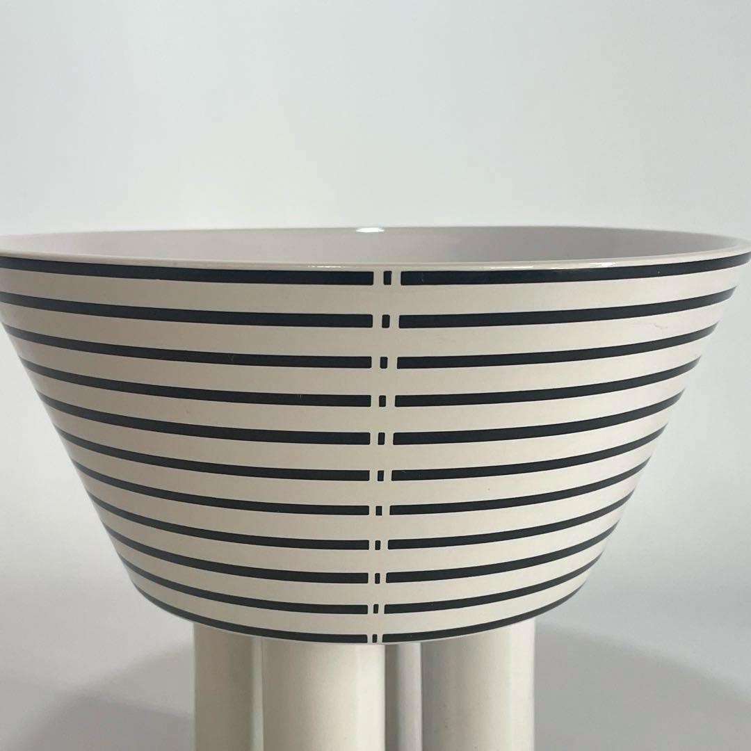 ポストモダン デザイン セラミック フルーツボウル /メンフィス ソットサス