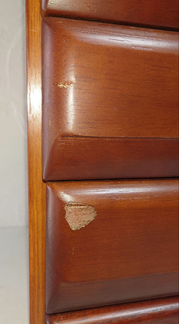 木製小物入れ ミニチェスト 花台 棚 BOXボックス 化粧板 三段 台 飾り棚②