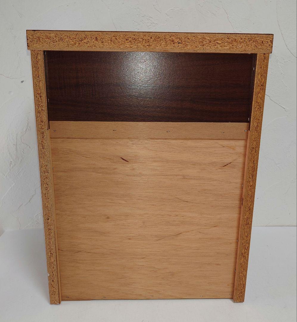 木製小物入れ ミニチェスト 花台 棚 BOXボックス 化粧板 三段 台 飾り棚②