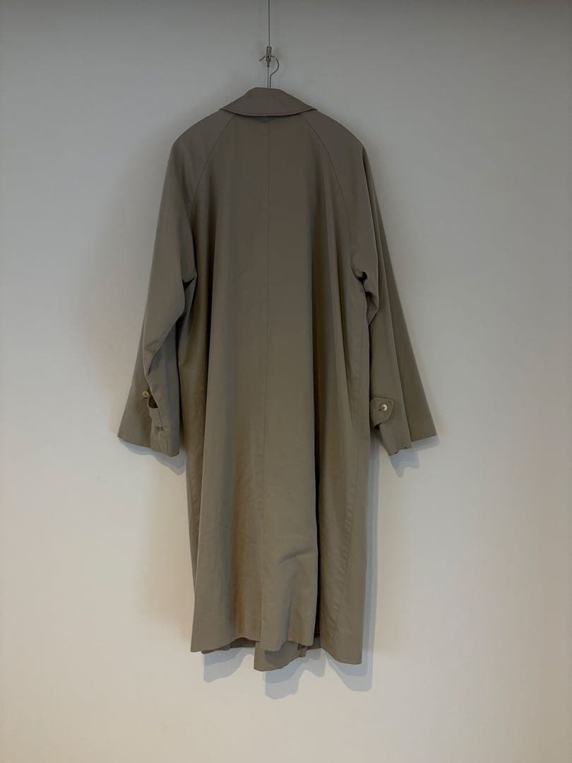COMOLI 24AW コットンギャババルカラーコート BEIGE 3