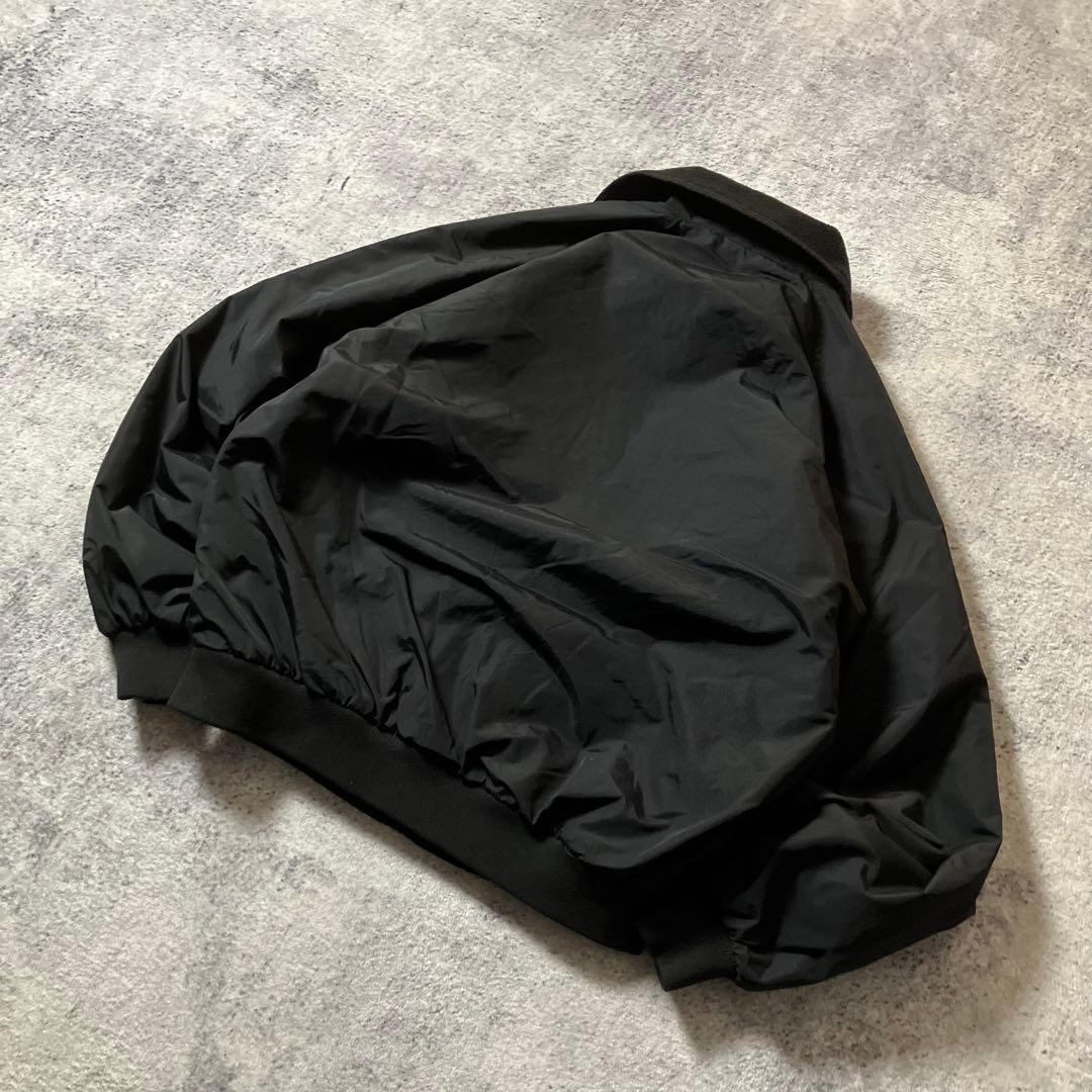00sTRIMOUNTAIN企業ロゴウォームアップジャケットナイロンブラック黒M