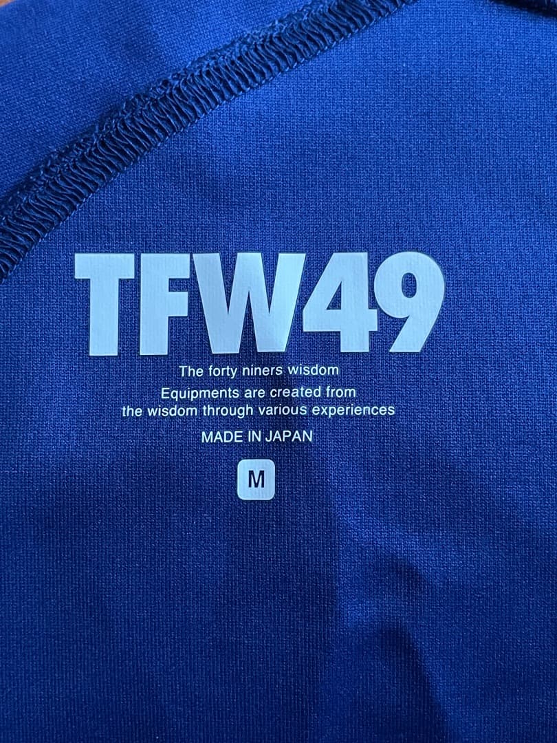 メンズウェア TFW49 LS SIDE MESH MOCK T