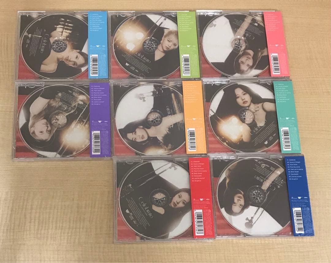 ❶ 未開封 TWICE Celebrate ソロジャケ 8種 まとめ売り