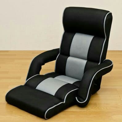 メッシュ肘付き　リラックスチェア　BK/BR  定価35000円相当