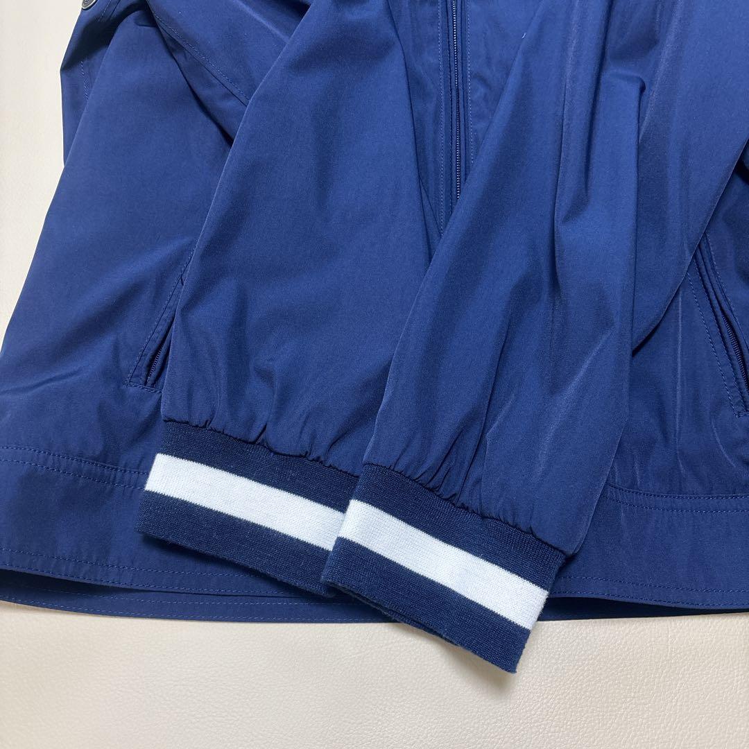 【美品】ポロラルフローレン スイングトップ ジップ ブルゾン ジャケット 青 S