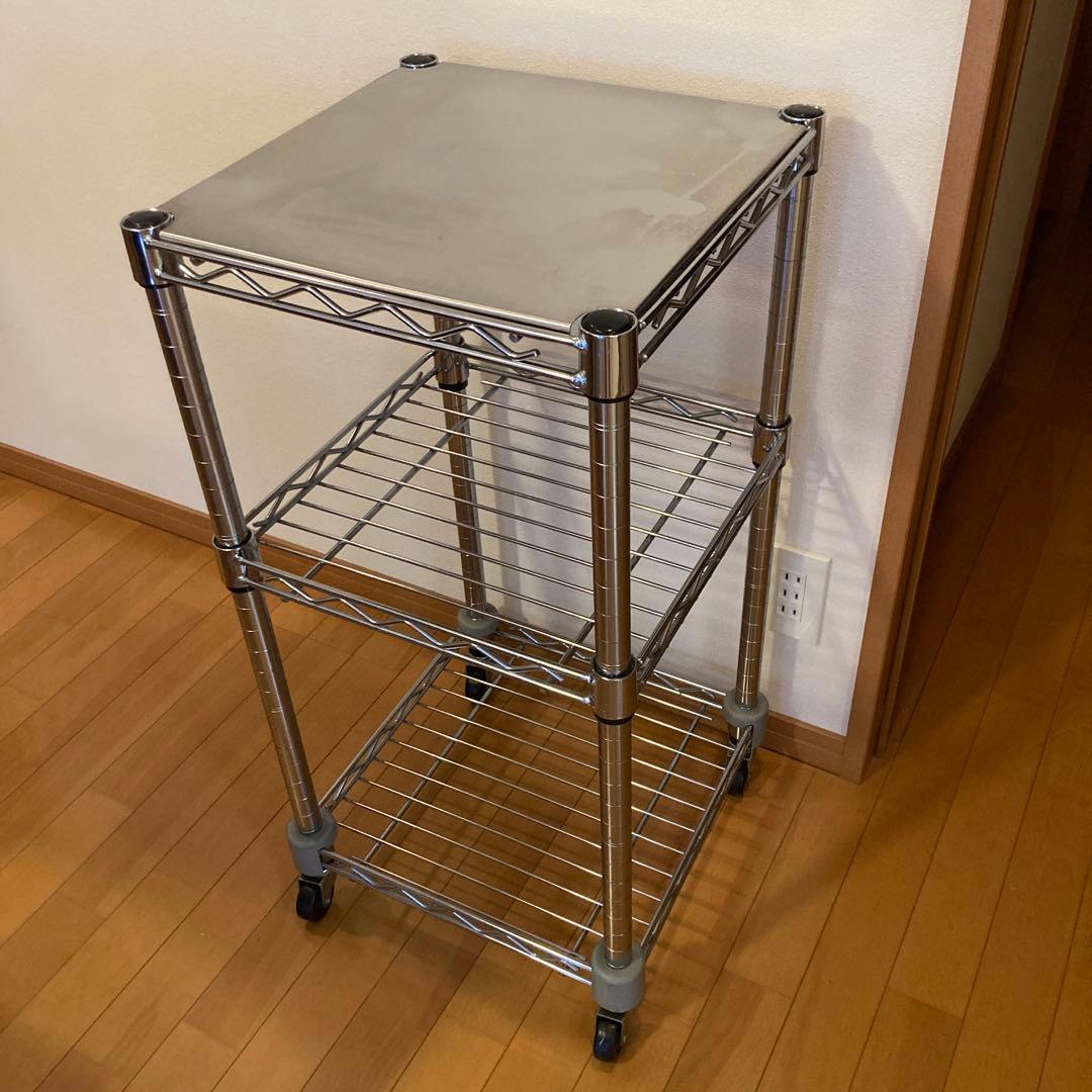 エレクター　シェルフ　ワゴン　このまま配送