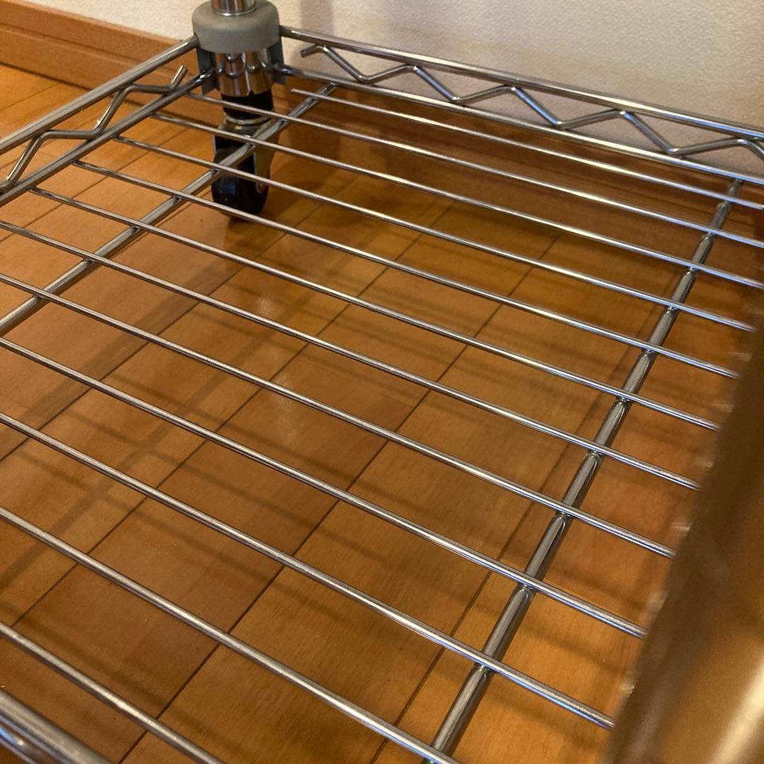 エレクター　シェルフ　ワゴン　このまま配送