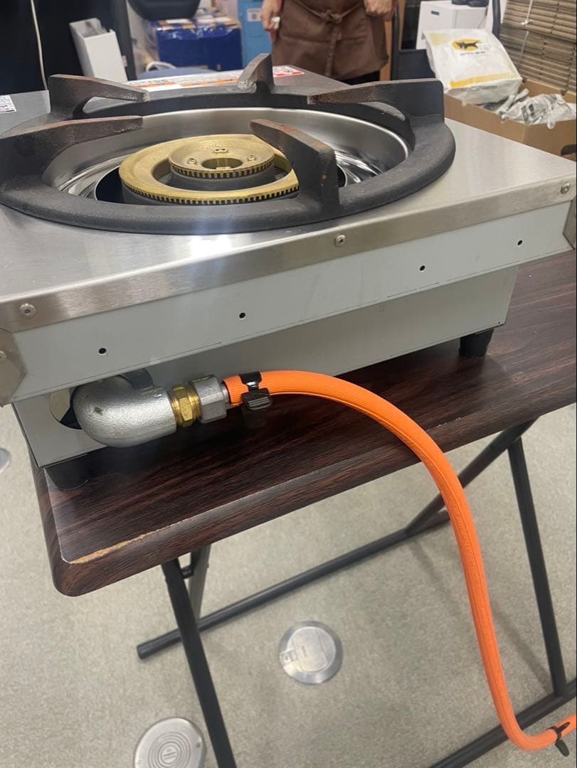 【M】　マルゼン　ガステーブルコンロ　1口コンロ　M-211C