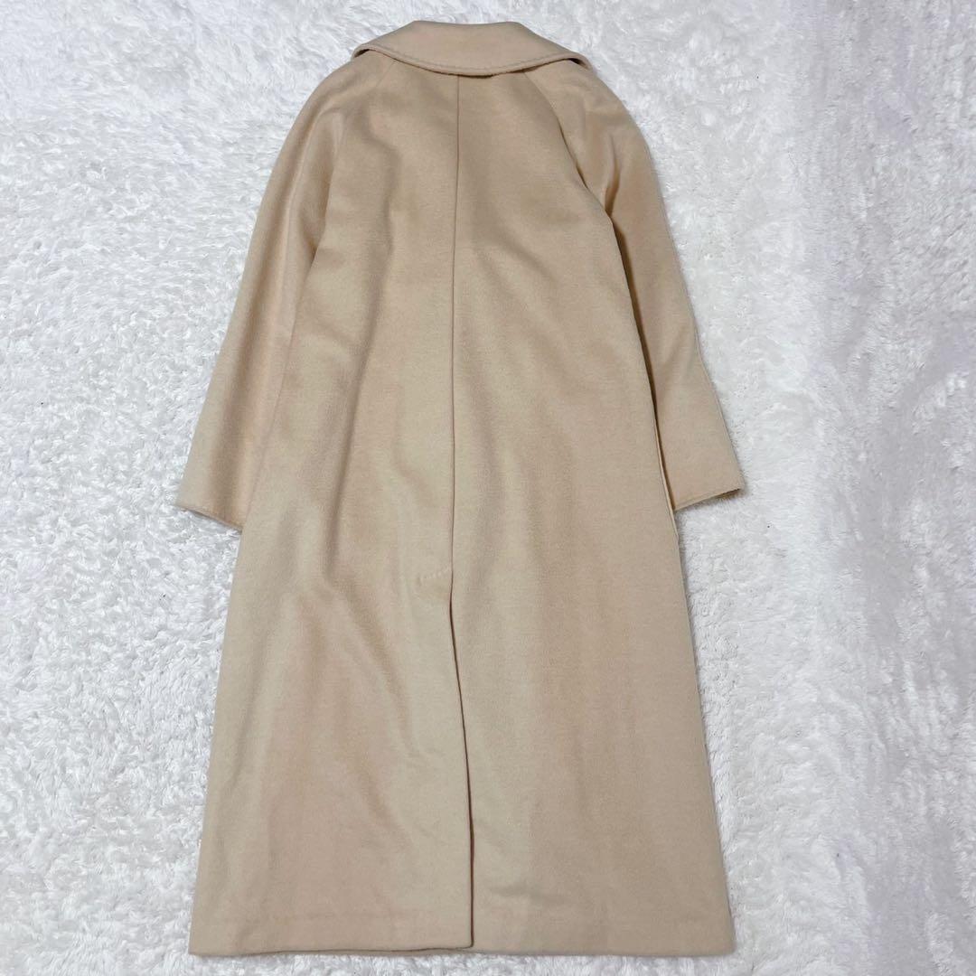 白タグ✨ MaxMara キャメルヘア ロング 女優襟