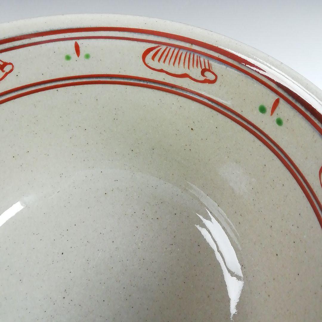 Ｔ６０７　茶碗　『膳所焼』『赤絵　安南写』『淡海ぜぜ陽炎園 造』　共箱　茶道具