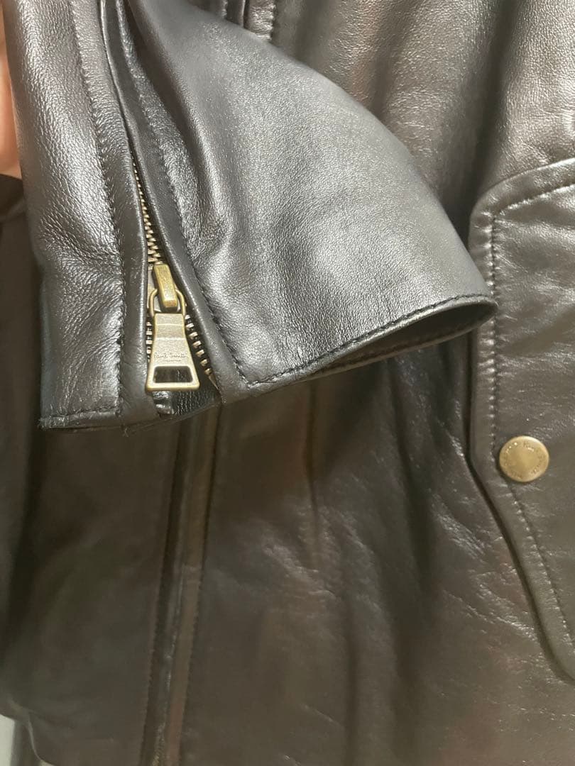 Paul Smith ポールスミス レザージャケット ラムレザー