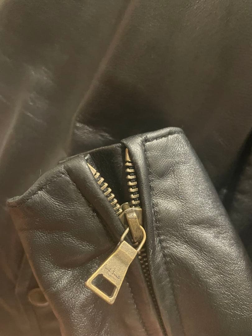 Paul Smith ポールスミス レザージャケット ラムレザー
