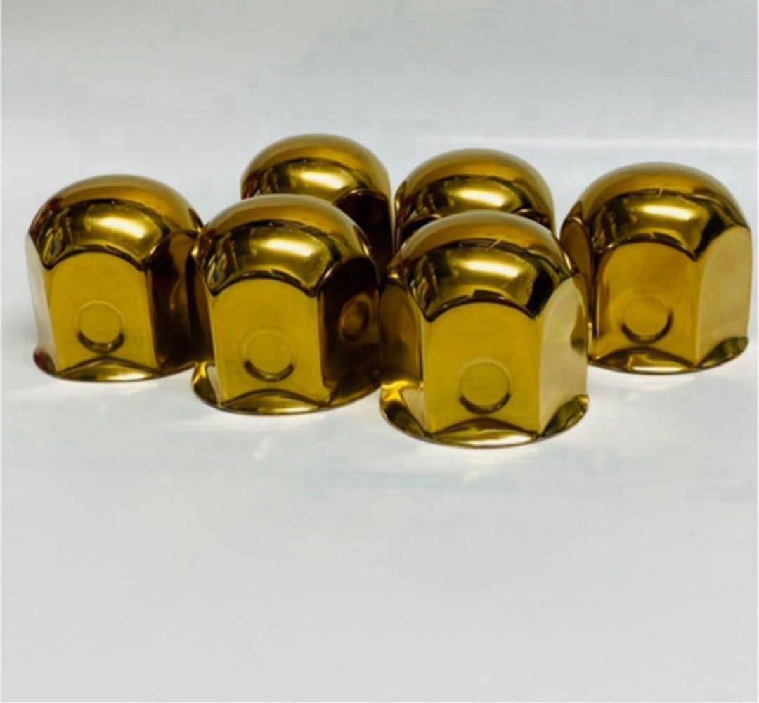 ◆新発売◆ゴールドステン◆ナットキャップ◆JIS規格41x46mm◆24個